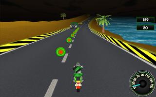 City Drag Moto Race capture d'écran 1