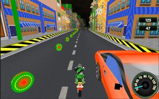 City Drag Moto Race capture d'écran 2