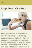 How To Stop Food Cravings Affiche