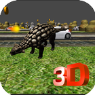 Dinosaur Road Crossing أيقونة