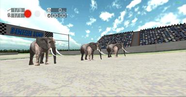 Animal Racing : Elephant capture d'écran 2