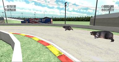 3 Schermata Animal Racing : Hippo