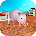 Animal Racing: Pig أيقونة