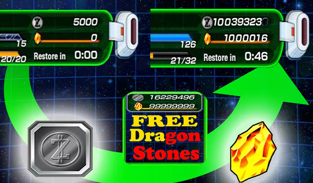 free dragon ball Z stones tips APK per Android Download