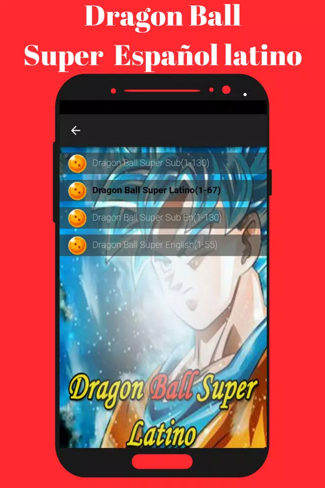 Descarga de APK de Dragon Ball Super Español Latino Anime Online HD para Android Descarga de APK de Dragon Ball Super Español Latino Anime Online HD para Android