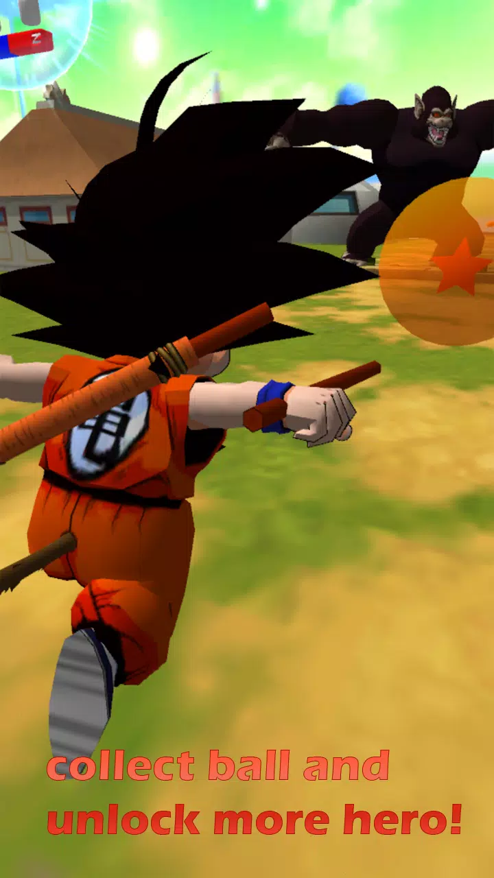 Super Kid Goku Saiyan 3D Run - Dragon Z Boy Saga Cho Android - Tải Về Apk