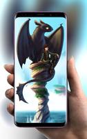Dragon Toothless Wallpaper Ekran Görüntüsü 2