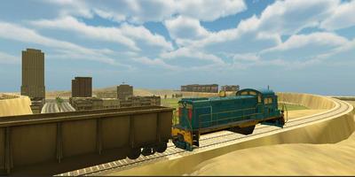 Train Simulator 3d free Affiche
