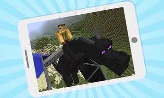 Dragon mod for minecraft pe पोस्टर