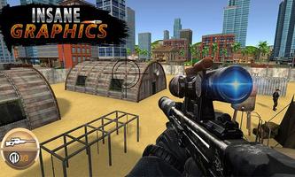 山sniper- FPSシューティングゲームの一族の3D ポスター