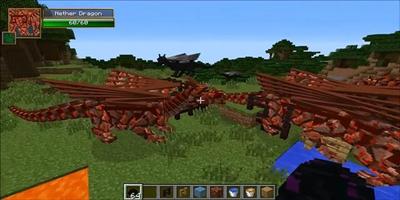 Dragon Mod for Minecraft PE الملصق