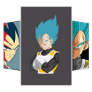 Vegeta wallpaper art HD APK