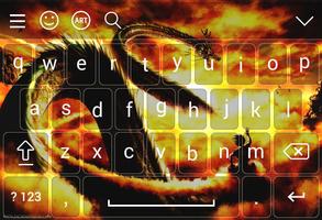 Keyboard for Goku Dragon ball Affiche