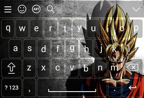 Keyboard for Goku Dragon ball capture d'écran 2