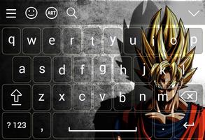 Keyboard for Goku Dragon ball اسکرین شاٹ 2
