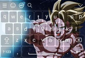 Keyboard for Goku Dragon ball اسکرین شاٹ 3