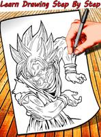 How To Draw Dragon Ball Characters Poster