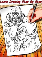 برنامه‌نما How To Draw Dragon Ball Characters عکس از صفحه