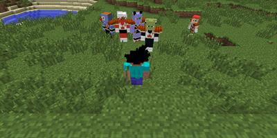 Saiyan Mod DBZ for Minecraft Cartaz