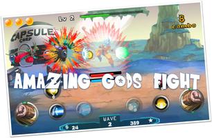Dragon Battle Super Saiyan God Ekran Görüntüsü 1