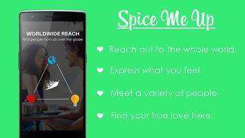 Spice Me Up: BEST DATING MESSENGER : CHAT : FLIRT capture d'écran 1