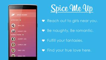 Spice Me Up: BEST DATING MESSENGER : CHAT : FLIRT capture d'écran 2