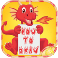 how to draw dragon