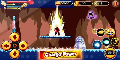 🐲 Super Goko: Dragon Shadow Saiyen Battle Affiche