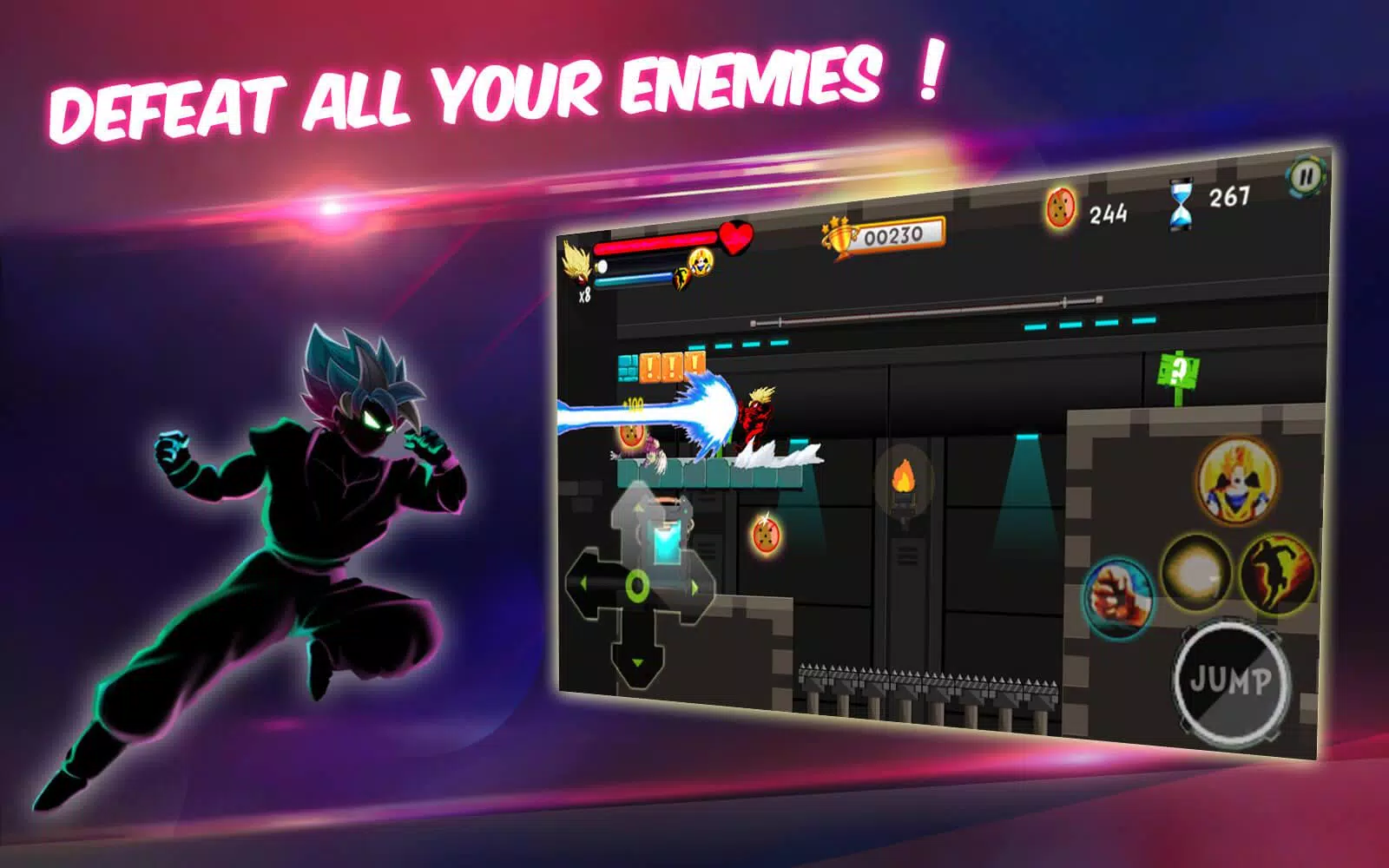 Dragon Shadow Battle 2 Legend: Super Hero Warriors android iOS apk