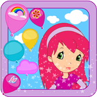 آیکون‌ Strawberry Shortgirl Balloons