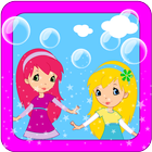 Strawberry girl Bubbles icon