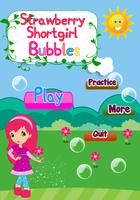 Strawberry girl Bubbles โปสเตอร์