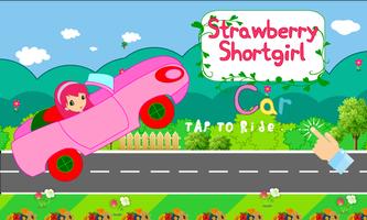 Poster Strawberry Shortgirl Car