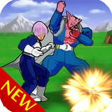 Goku Fighting Vegeta Battle ikon