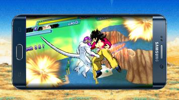 Goku Fighting Vegeta Battle imagem de tela 1