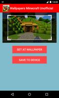 برنامه‌نما Wallpapers Minecraft HD عکس از صفحه