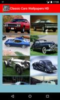 Los coches clásicos Fondos Poster