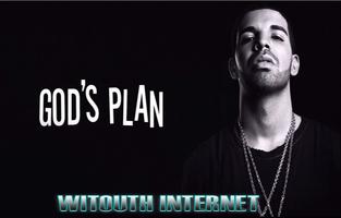 Poster Drake 2018 - God's plan -