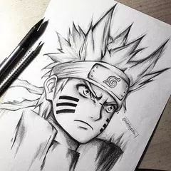 Naruto  Naruto sketch drawing, Anime drawings tutorials, Naruto drawings  easy