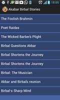 برنامه‌نما Akbar Birbal Stories عکس از صفحه