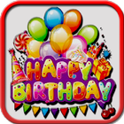 Birthday Frame and Card Wisher أيقونة