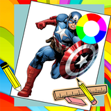 Learn How To Draw Super Heros Easy Steps icône