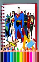 Learn How To Draw Super Heros Easy Steps Affiche