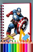 Learn How To Draw Super Heros Easy Steps capture d'écran 2