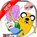 APK how to draw Adventure Time