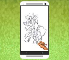 Draw G‍o‍ku v‍s Ve‍ge‍ta capture d'écran 2