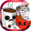 How to Draw Hot Chocolate with Marshmallows APK