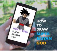 How to Draw Super Saiyan God 海报