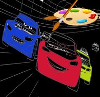 Mcqueen  Cars 3 Coloring pages скриншот 1