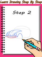 How To Draw Speed Cars اسکرین شاٹ 3